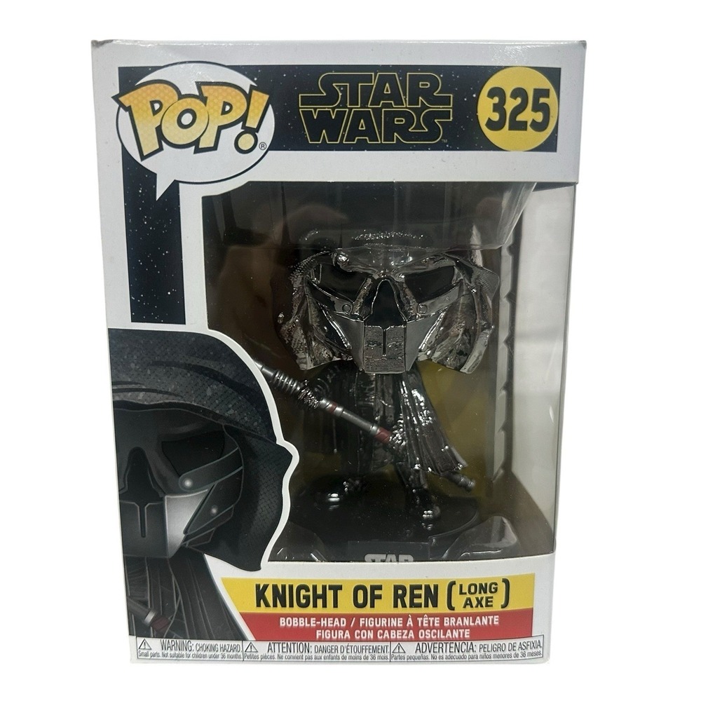 Funko Pop Star Wars Knight of Ren Long Axe 325 Rise of Skywalker Vinyl Figure